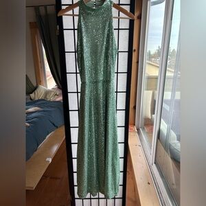 NWOT Warehouse Mint Sequin Dress